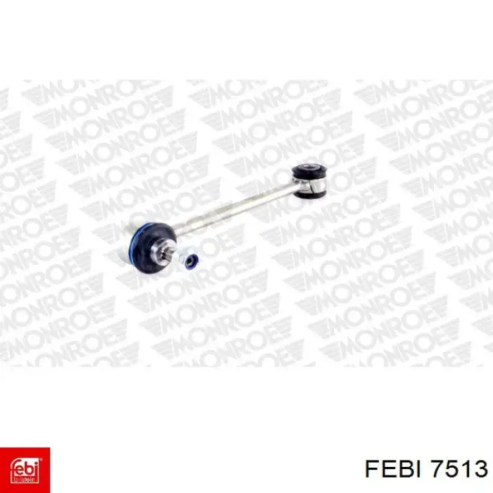 7513 Febi Braço oscilante inferior direito de suspensão dianteira