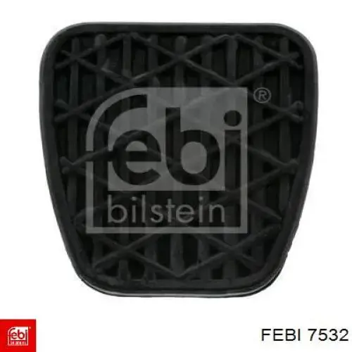 7532 Febi Placa sobreposta de pedal de embraiagem