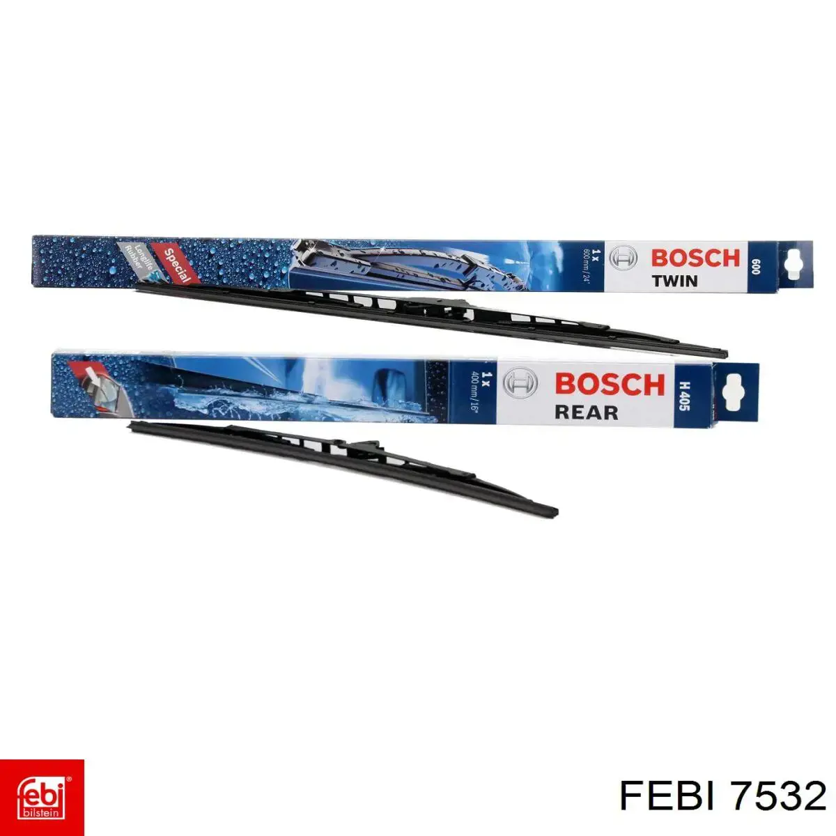 Compre 7532 Febi Placa sobreposta de pedal de embraiagem