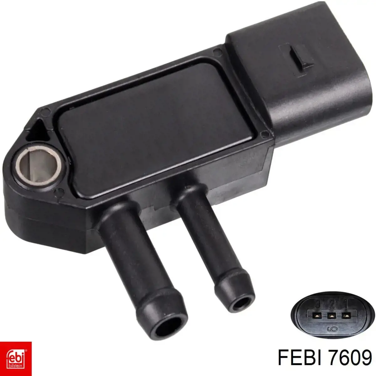 Bloco silencioso (coxim) de viga dianteira (de plataforma veicular) 7609 Febi