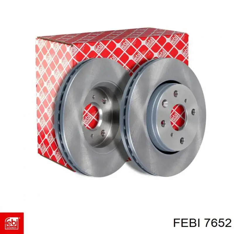 7652 Febi Coxim (suporte) esquerdo de motor