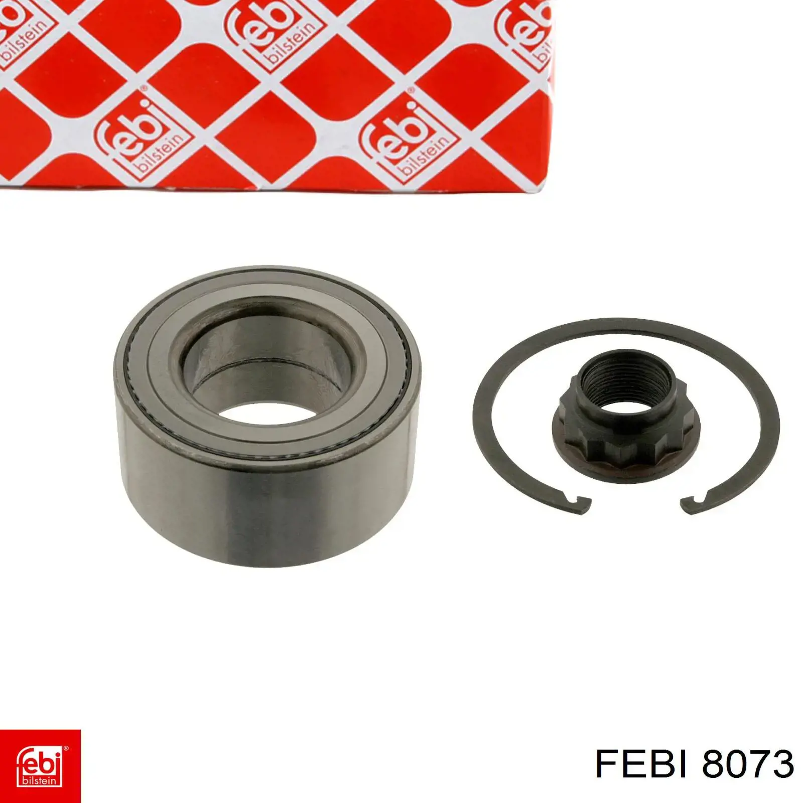Parafuso de fixação de braço oscilante dianteiro, kit 8073 Febi