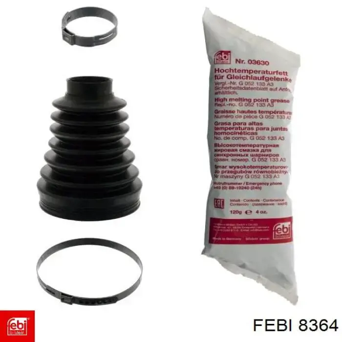 8364 Febi Compensador hidrâulico (empurrador hidrâulico), empurrador de válvulas