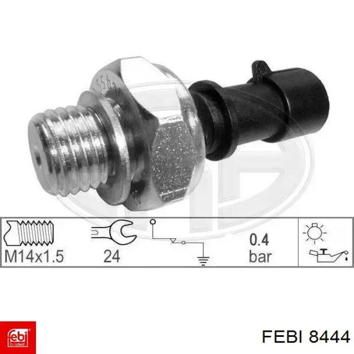 Sensor de pressão de óleo Febi 8444 preço, a partir de 4,55 USD