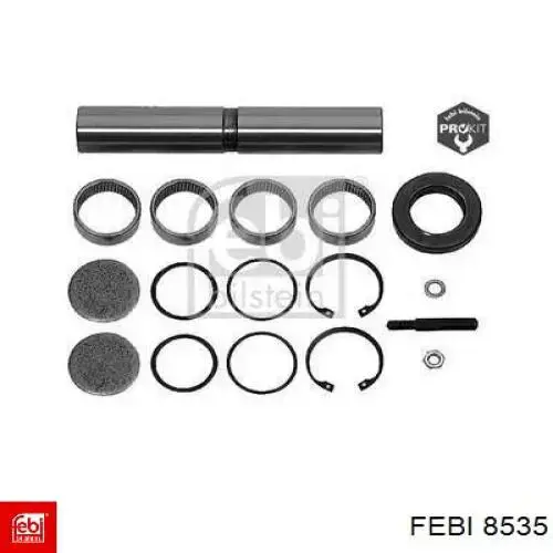 8535 Febi Kit de reparação do pivô de extremidade do eixo