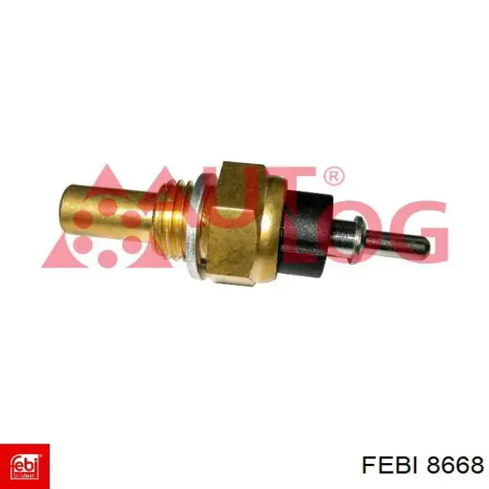 8668 Febi Sensor de temperatura do fluido de esfriamento