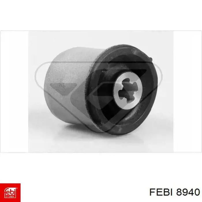 8940 Febi Bloco silencioso de viga traseira (de plataforma veicular)