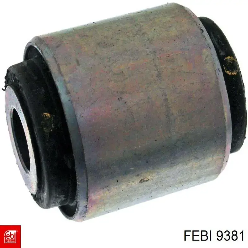 Bloco silencioso dianteiro do braço oscilante inferior 9381 Febi