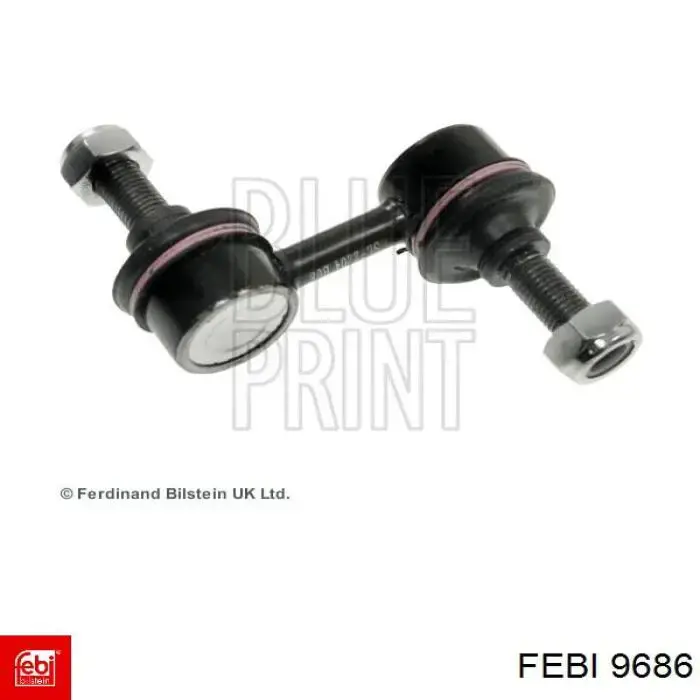 Suporte de esfera inferior 9686 Febi