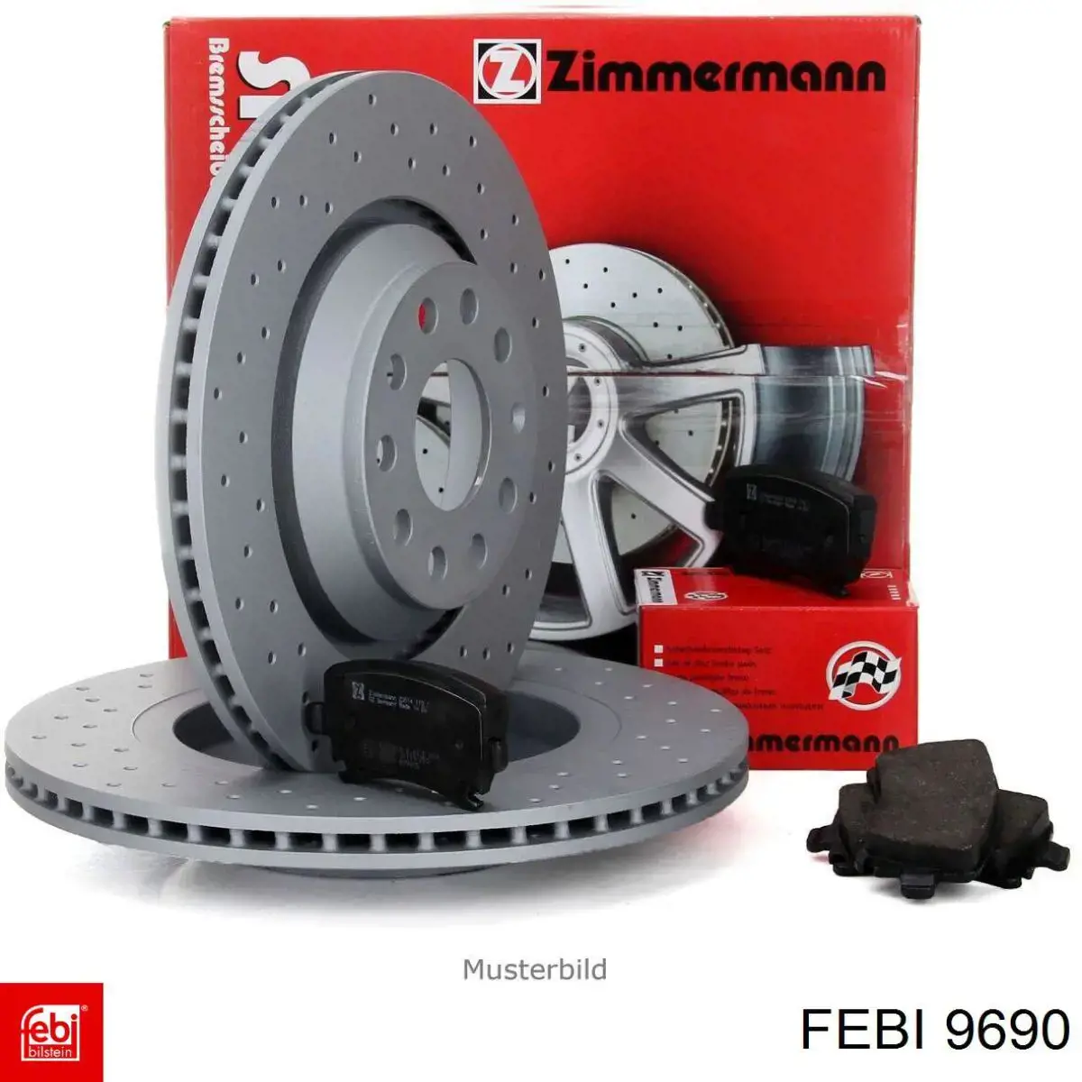 Kit de reparação do pivô de extremidade do eixo Febi 9690 preço, a partir de 58,04 USD