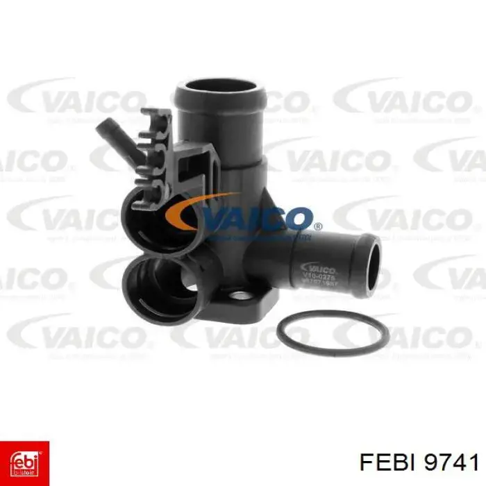 Compre 9741 Febi Bloco silencioso dianteiro do braço oscilante inferior