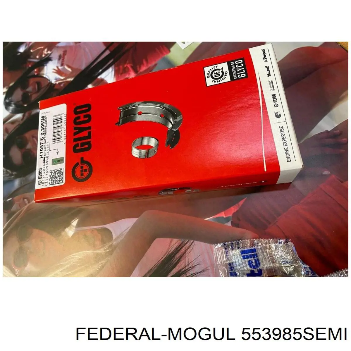553985SEMI Glyco Bucha de biela