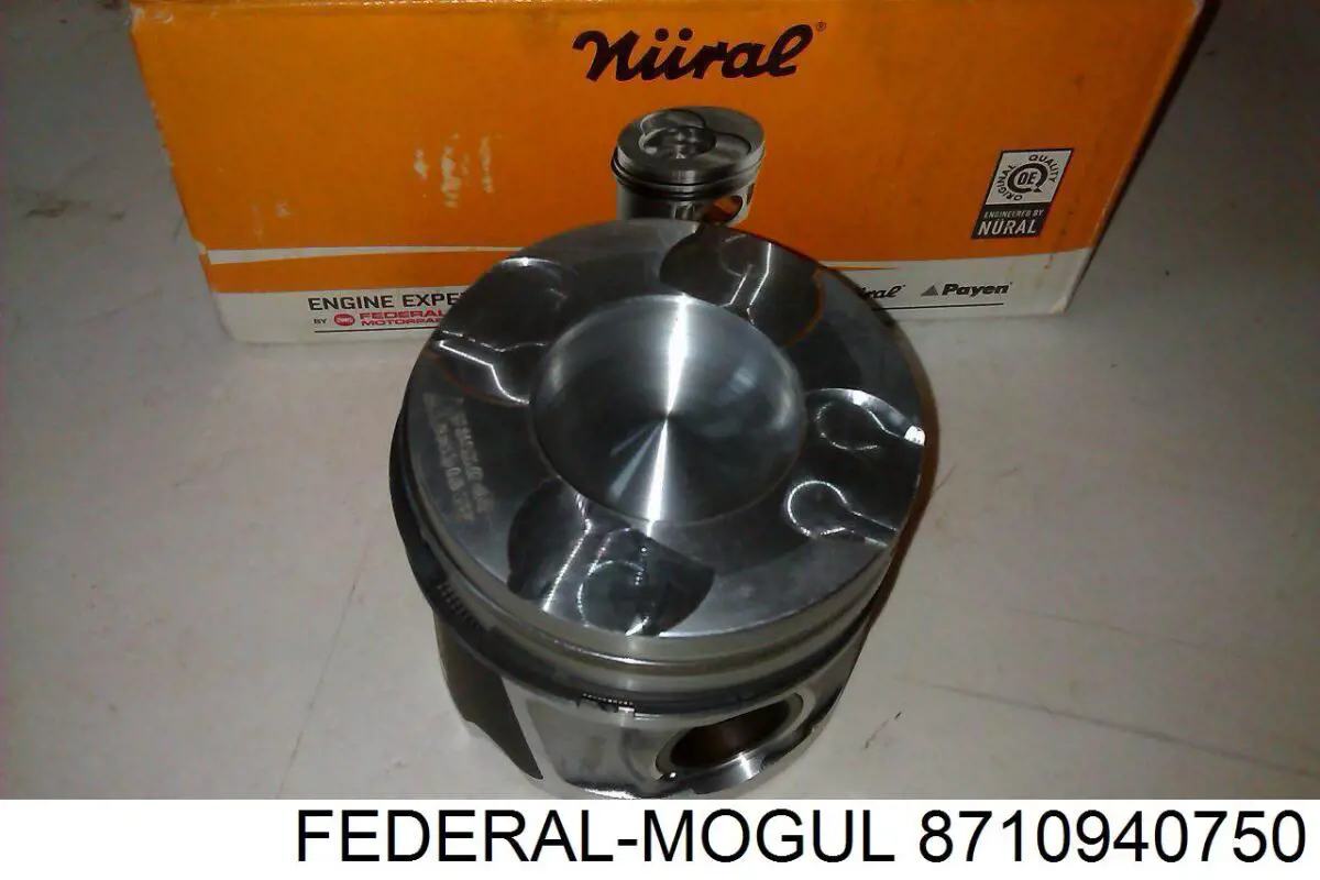 Pistão do kit para 1 cilindro, 2ª reparação ( + 0,50) 347502 Mahle Original