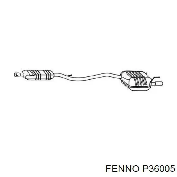Silenciador, parte traseira Mercedes A2084900021 preço, a partir de 1047,71 USD