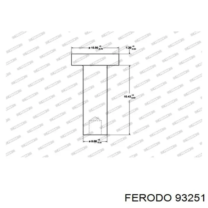 Compre TP991725 Tempest Rebite de placa sobreposta das sapatas de tambor