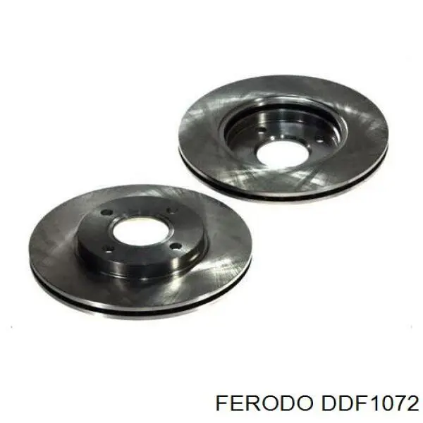 Compre DDF1072 Ferodo Disco do freio dianteiro