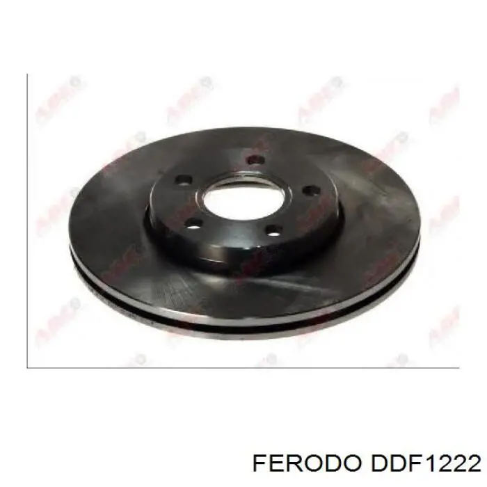 Compre DDF1222 Ferodo Disco do freio dianteiro