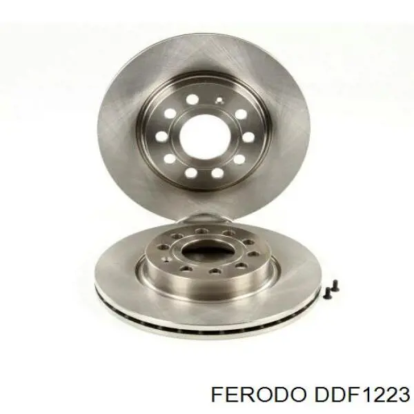Compre DDF1223 Ferodo Disco do freio dianteiro