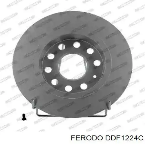 DDF1224C Ferodo Disco do freio traseiro