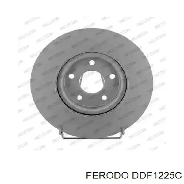 DDF1225C Ferodo Disco do freio dianteiro