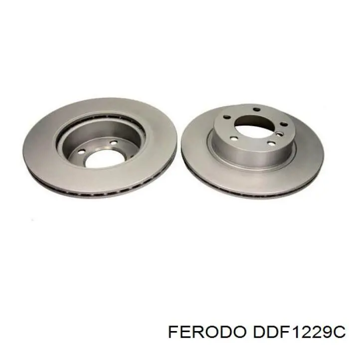 Disco do freio dianteiro Ferodo DDF1229C preço, a partir de 66,71 USD