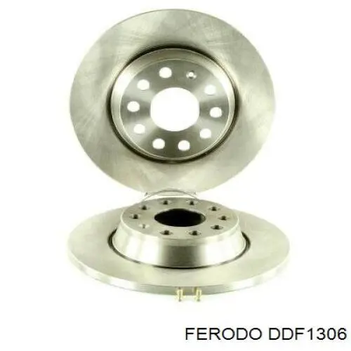 Compre DDF1306 Ferodo Disco do freio traseiro