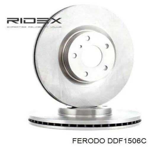 DDF1506C Ferodo Disco do freio traseiro
