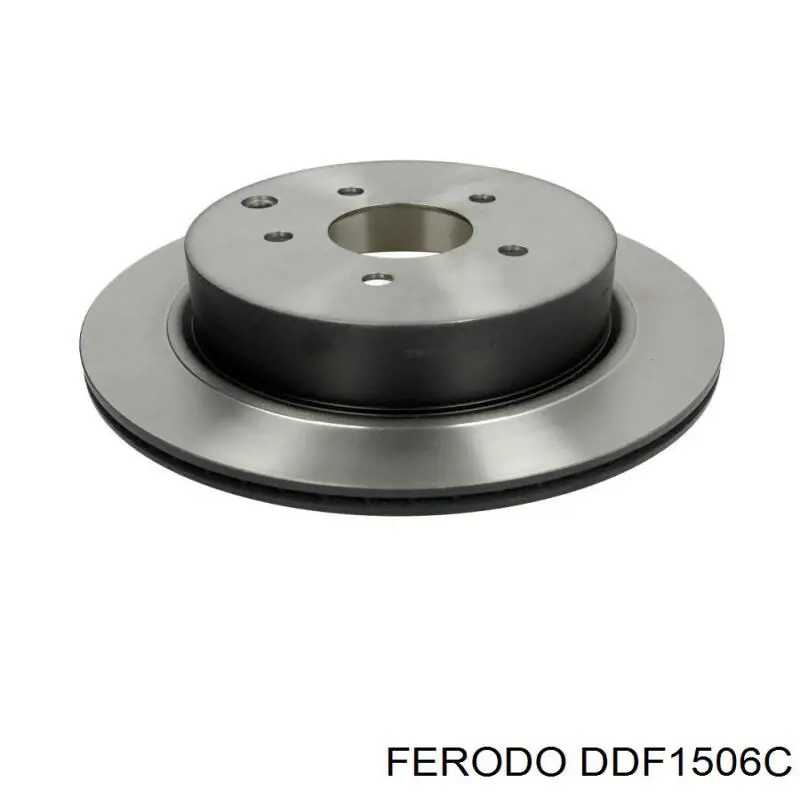 Compre DDF1506C Ferodo Disco do freio traseiro