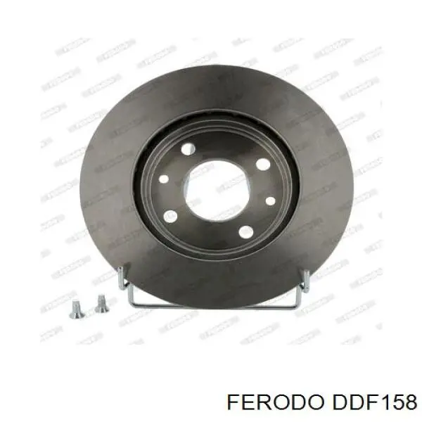 Compre DDF158 Ferodo Disco do freio dianteiro