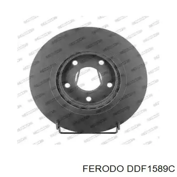 DDF1589C Ferodo Disco do freio dianteiro