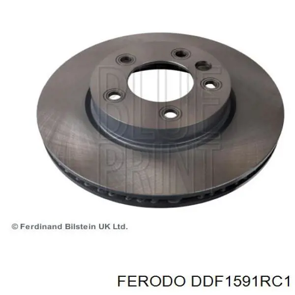 Compre DDF1591RC1 Ferodo Disco do freio dianteiro