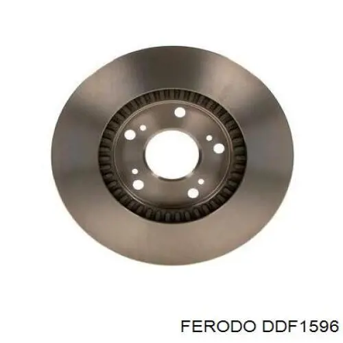 Disco do freio dianteiro DDF1596 Ferodo