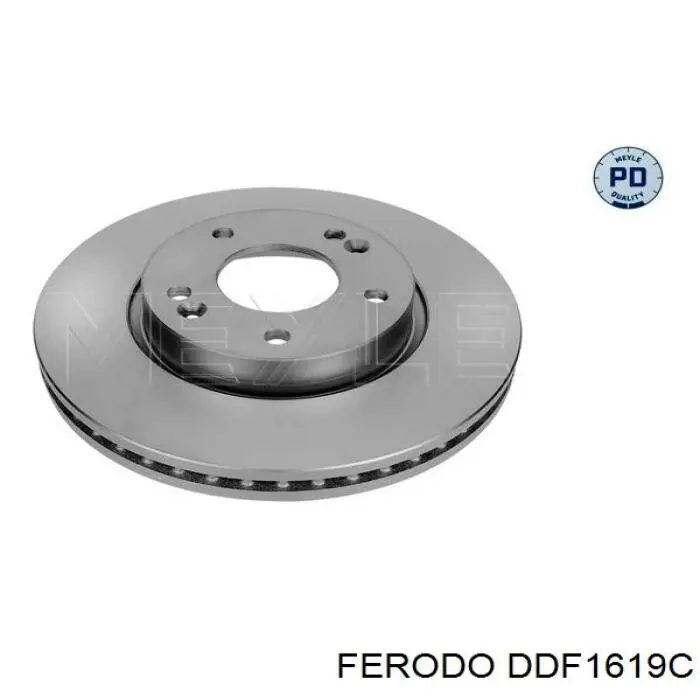 Compre DDF1619C Ferodo Disco do freio dianteiro