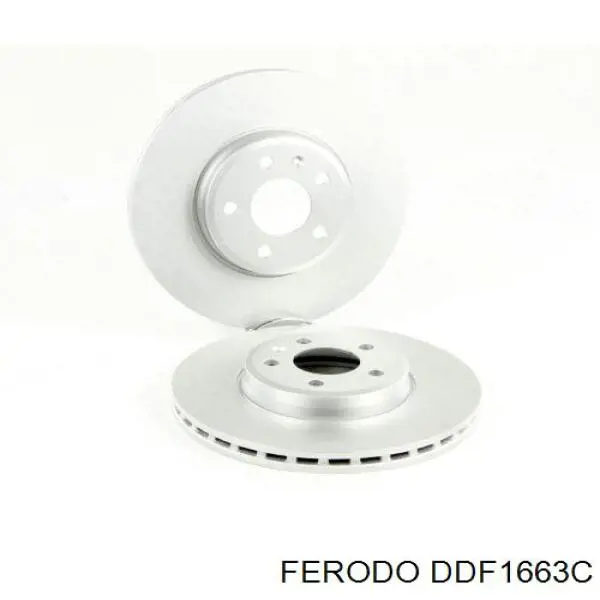 Disco do freio dianteiro Ferodo DDF1663C preço, a partir de 58,39 USD