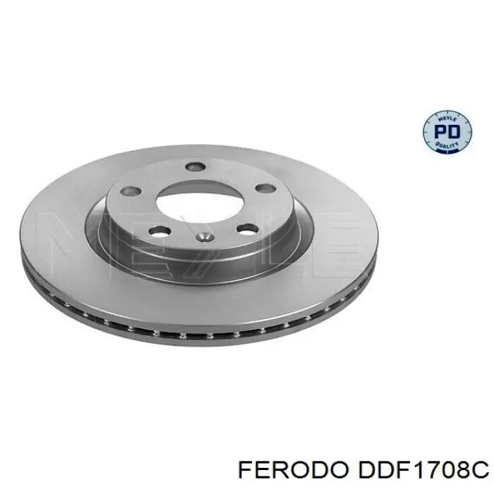 Compre DDF1708C Ferodo Disco do freio dianteiro