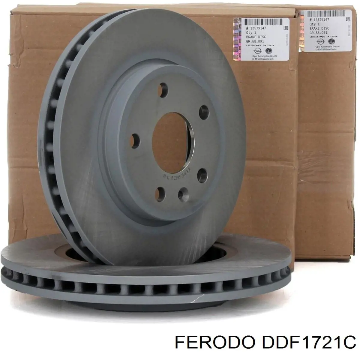Disco do freio dianteiro Ferodo DDF1721C preço, a partir de 60,55 USD