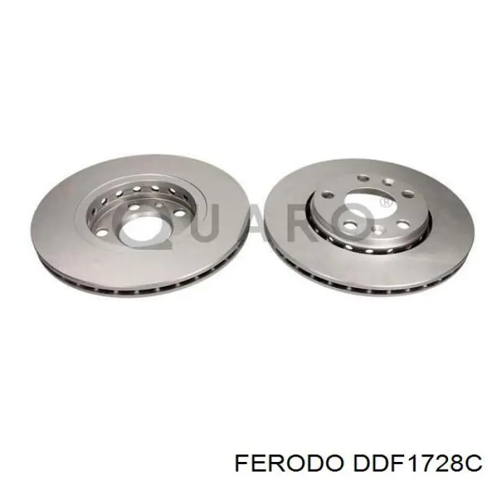 Disco do freio dianteiro Ferodo DDF1728C preço, a partir de 42,09 USD