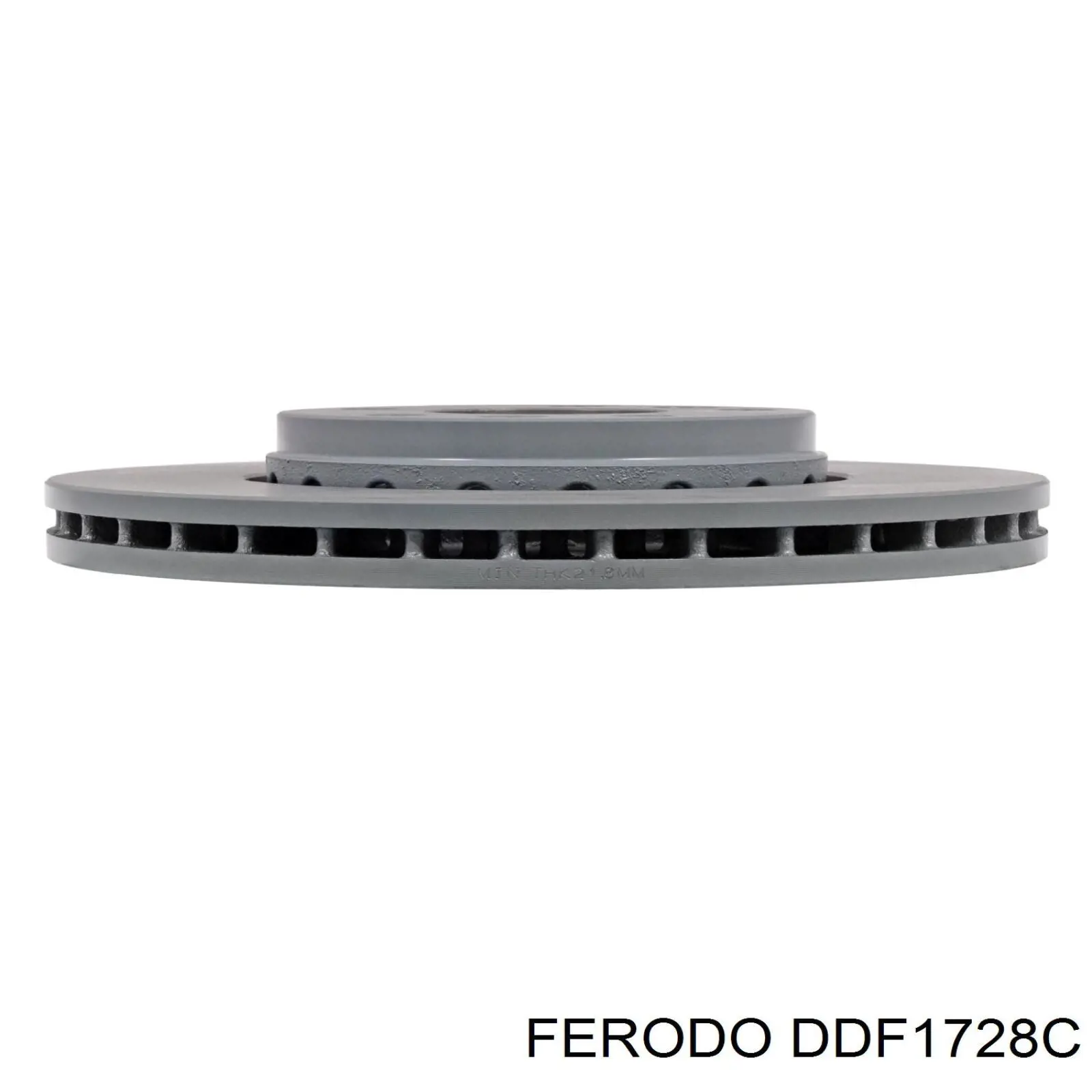 Compre DDF1728C Ferodo Disco do freio dianteiro