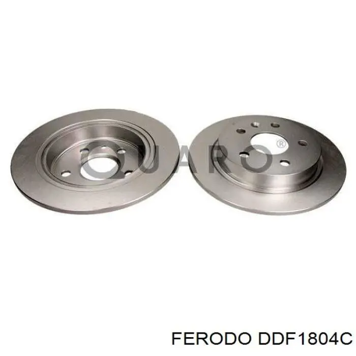 Disco do freio traseiro Ferodo DDF1804C preço, a partir de 49,66 USD