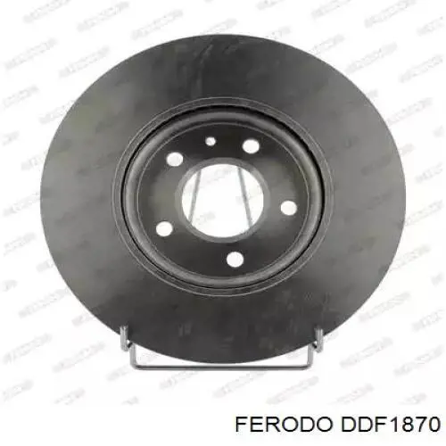 DDF1870 Ferodo Disco do freio dianteiro