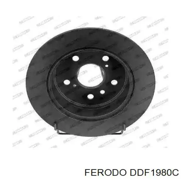 DDF1980C Ferodo Disco do freio traseiro