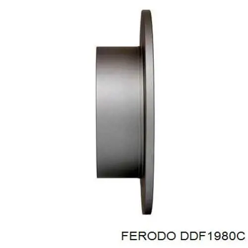 Disco do freio traseiro Ferodo DDF1980C preço, a partir de 60,84 USD