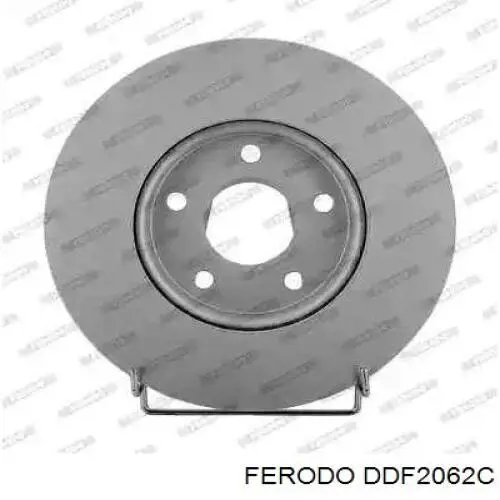 DDF2062C Ferodo Disco do freio dianteiro