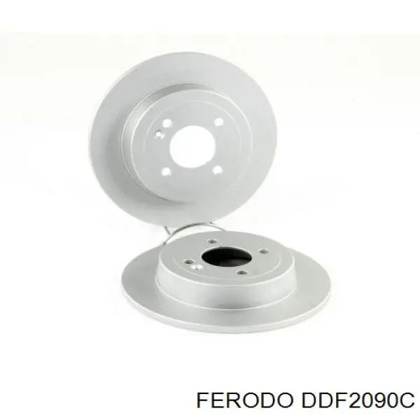Disco do freio traseiro Ferodo DDF2090C preço, a partir de 35,64 USD