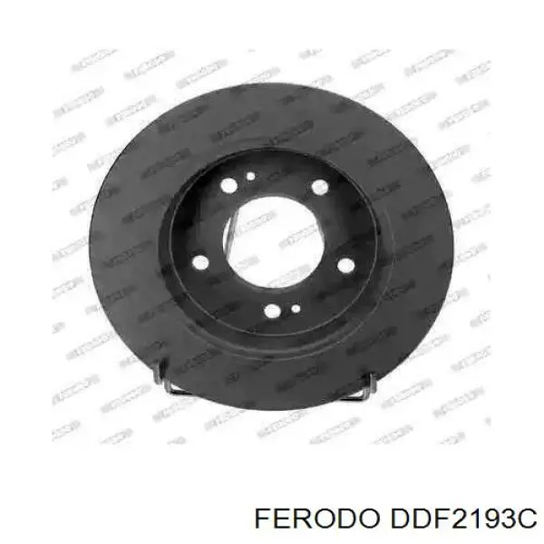 DDF2193C Ferodo Disco do freio traseiro