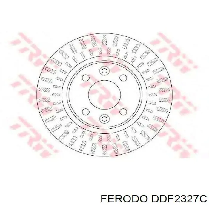 Disco do freio dianteiro Ferodo DDF2327C preço, a partir de 35,41 USD