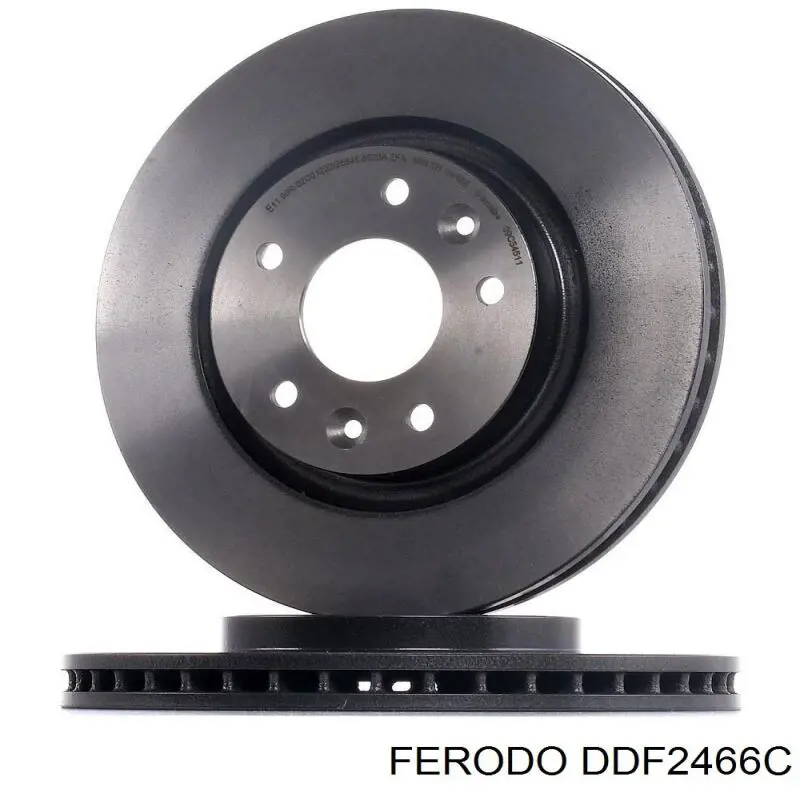 Compre DDF2466C Ferodo Disco do freio dianteiro