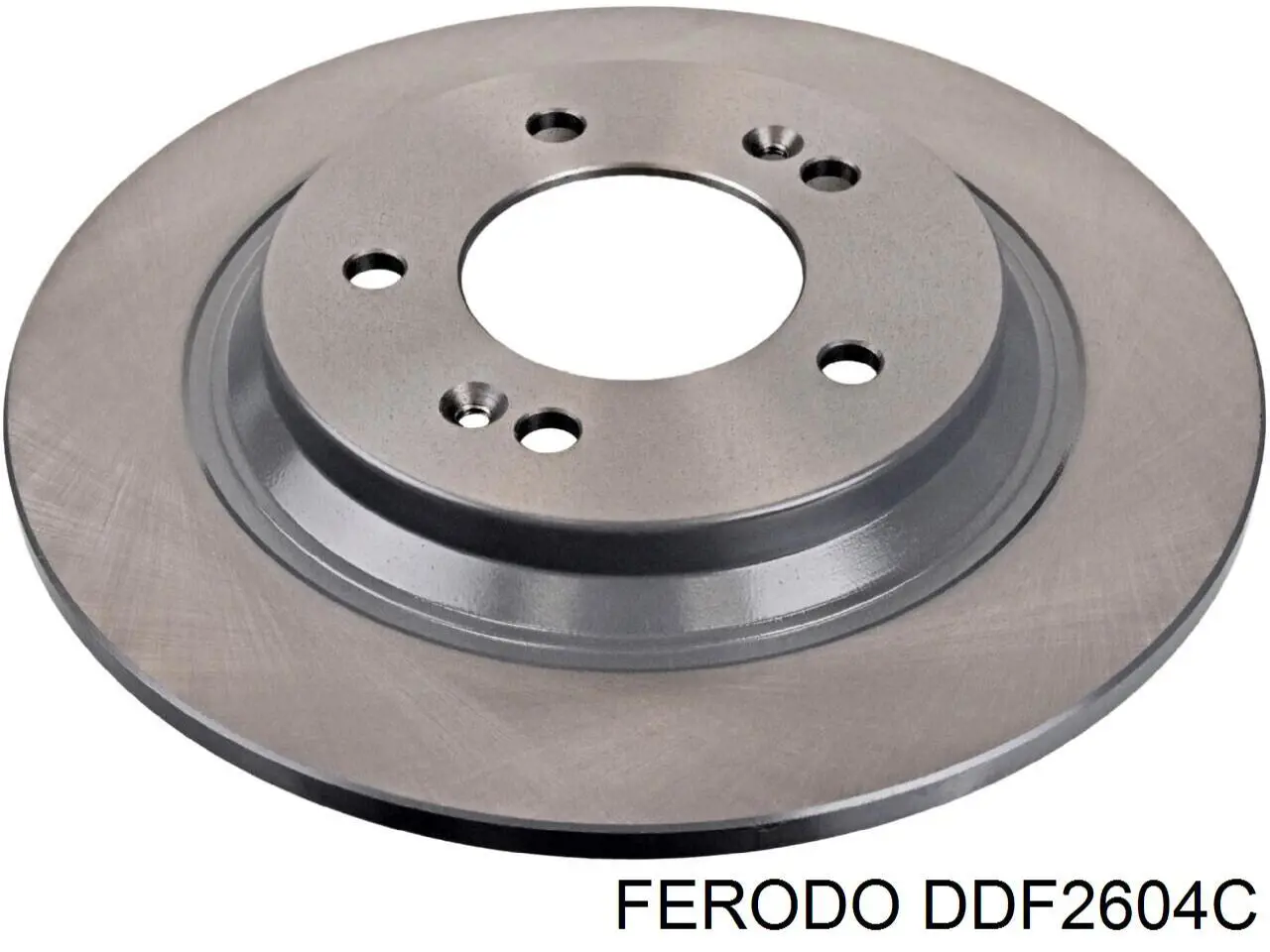 DDF2604C Ferodo Disco do freio traseiro
