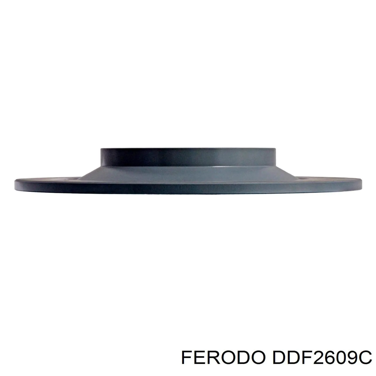 Compre DDF2609C Ferodo Disco do freio traseiro