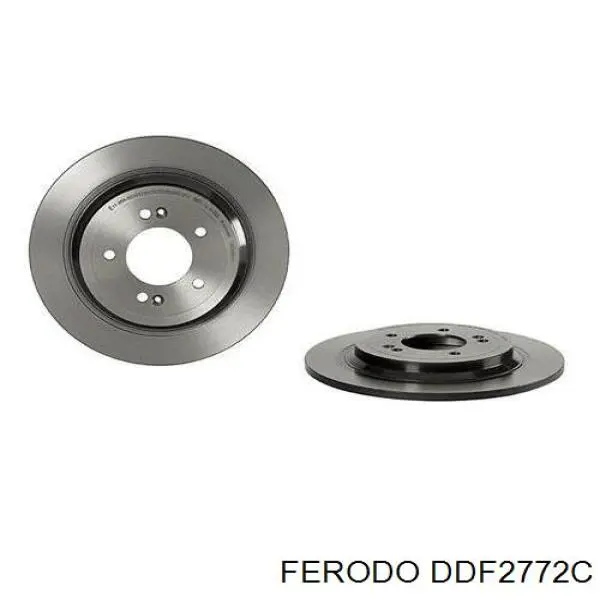 Disco do freio traseiro Ferodo DDF2772C preço, a partir de 54,71 USD
